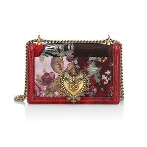 Medium Devotion bag in patchwork fabric and ayers